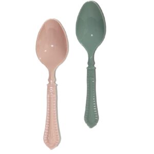 זוג כפות הגשה ורסאי בצבעים שונים