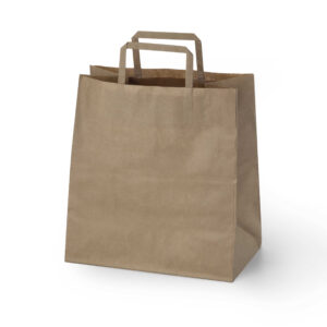 שקית נייר דליה חומה ידיות