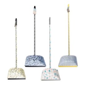 כף אשפה עם מקל מתקפל