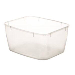 מיכל פלסטיק שקוף 2 ליטר