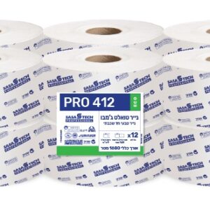 נייר טואלט ג'מבו 140 מ' 12 יח'