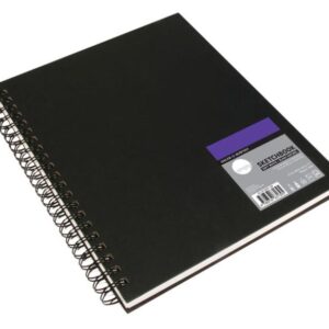 בלוק ציור סקטשבוק ספירלה 21.6*28 ס"מ 80 דף 100 ג'