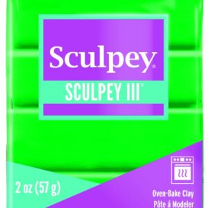 חימר פולימרי סקלפי ירוק ברקת 57 ג'