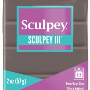 חימר פולימרי סקלפי אפור פיל 57 ג'