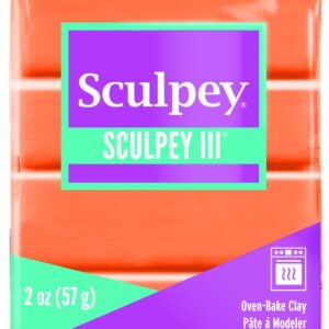 חימר פולימרי סקלפי כתום 57 ג'