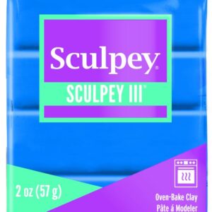 חימר פולימרי סקלפי כחול 57 ג'