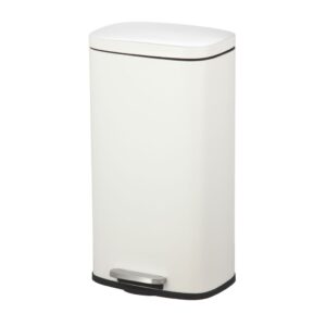 פח דוושה מלבני 50 ל' לבן PREMIUM