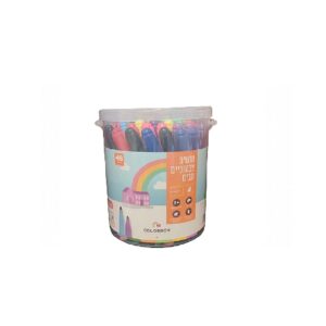 סט 48 טושים צבעוניים בדלי