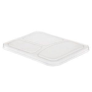 מכסה לקופסה מחולקת שחורה למיקרו