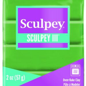 חימר פולימרי סקלפי ירוק שעועית 57 ג'