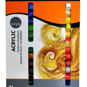 סט 24 צבעי אקריליק 12 מ"ל דאלר