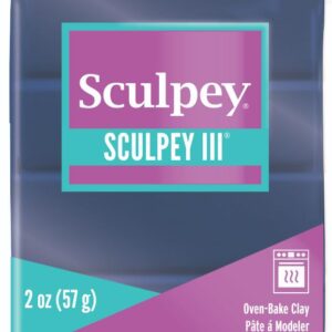 חימר פולימרי סקלפי כחול פנינה 57 ג'