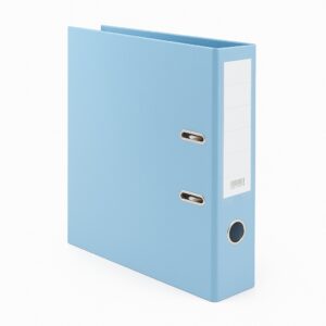 קלסר גב 8 תכלת UNI