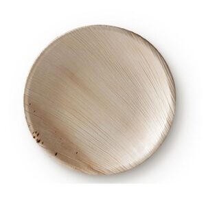 מארז צלחות עלי דקל טבעי 20 ס"מ