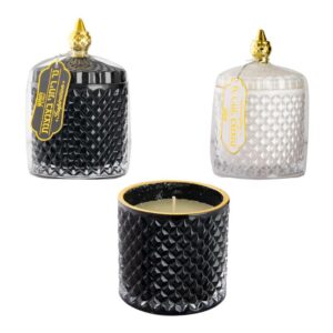 נר ריחני בצנצנת מעוצבת