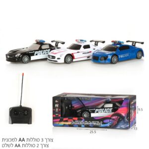 מכונית משטרה על שלט