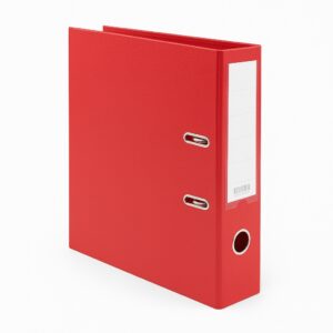 קלסר גב 8 אדום UNI