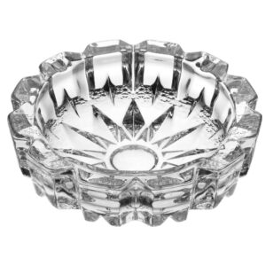 מאפרת זכוכית עגולה 16 ס"מ