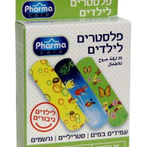 פלסטרים מעוצבים לילדים 25 יח' פארמה קר