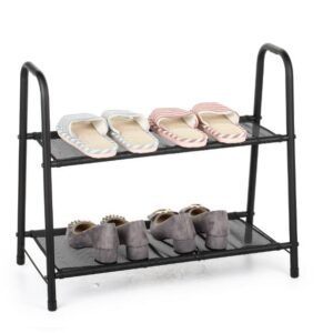 מעמד נעליים 2 קומות מתכת