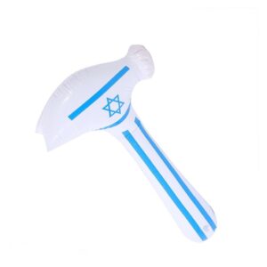 פטיש שפיץ מתנפח דגל ישראל 65 ס"מ