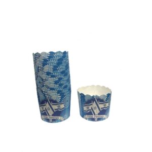 עטרות קרטון לאפייה דגל ישראל 50 יח'