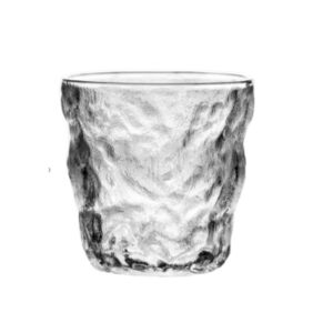 כוס זכוכית דגם שלג