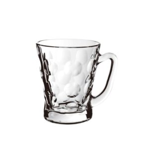 מאג זכוכית קליר עיגולים 250 מ"ל