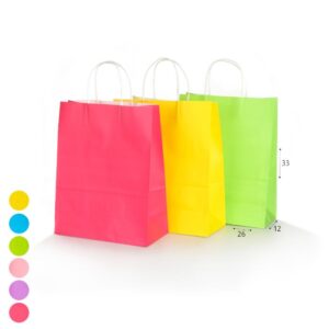 שקית קרטון צבעוני 26*33*12 ס"מ