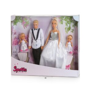 מארז בובות SPARKLES החתונה