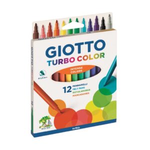 טושים טורבו קולור 12 יחידות גיאוטו GIOTTO