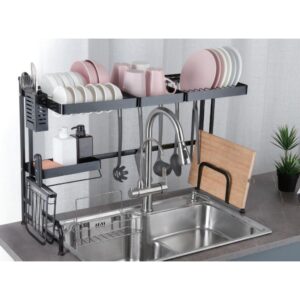 מתקן לייבוש כלים מעל הכיור