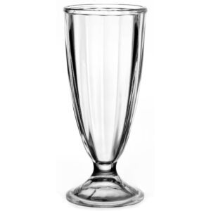 כוס זכוכית מילקשייק 350 מ"ל