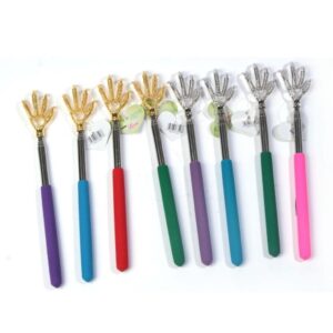 מגרד גב טלסקופי מתכת בצורת יד