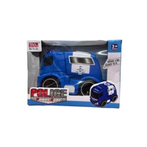 משאית משטרה מנגנת