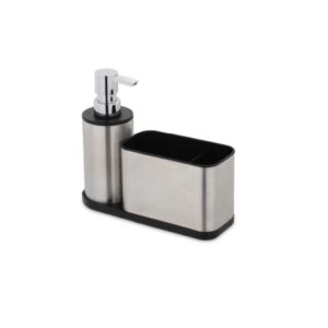 דיספנסר נירוסטה עם מתקן לספוג