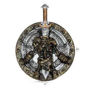 חרב ומגן לוחם 60*47 ס"מ