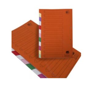 סט חוצצים מבריסטול 1-12