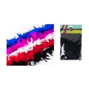 גרלנדה נוצות בצבע שחור