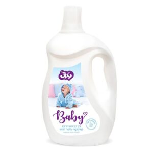 ג'ל כביסה מרוכז BABY לתינוקות ולעור רגיש 3 ל' טאצ'