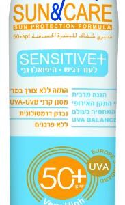 ספריי הגנה שקוף 300 מ"ל SPF50 סאן&קאר