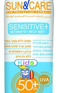 ספריי הגנה שקוף לילדים 300 מ"ל SPF50 סאן&קאר