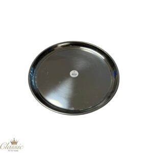 מגש נירוסטה עגול 35 ס"מ