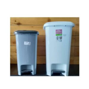 פח דוושה צר 15 ל' אפור