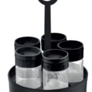 סט תבלינים 5 במעמד DORIAN