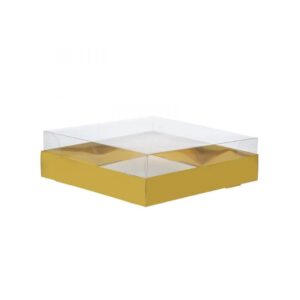 קופסת קראפט בצבע זהב