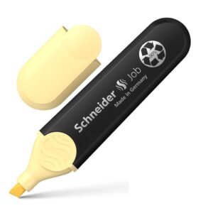 טוש הדגשה שניידר צהוב פסטל