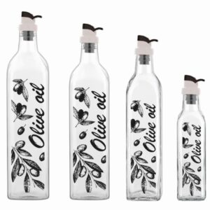 בקבוק שמן מודפס 750 מ"ל OLIVE