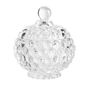 צנצנת זכוכית לסוכריות "כדור" 11*10 ס"מ