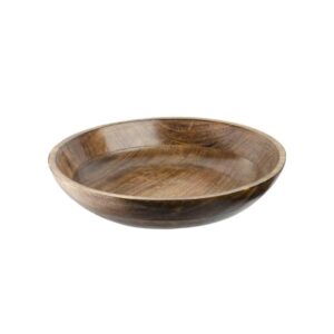 קערת עץ עגולה 35*7 ס"מ M